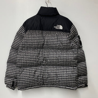 【中古品】【メンズ】 Supreme シュプリーム × THE NORTH FACE ザ・ノースフェイス STUDDED NUPTSE JACKET ND42100I スタッズ ヌプシ ジャケット ダウン 149-260614-as-24-izu サイズ：M カラー：ブラック 万代Net店