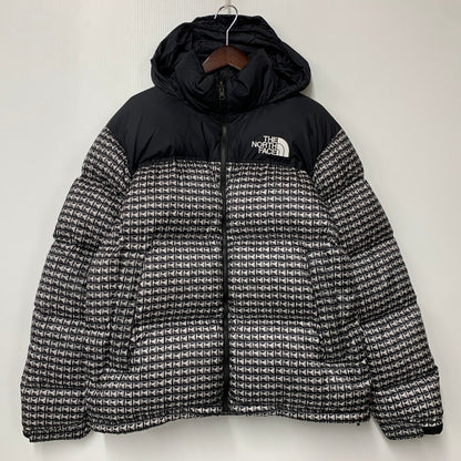 【中古品】【メンズ】 Supreme シュプリーム × THE NORTH FACE ザ・ノースフェイス STUDDED NUPTSE JACKET ND42100I スタッズ ヌプシ ジャケット ダウン 149-260614-as-24-izu サイズ：M カラー：ブラック 万代Net店