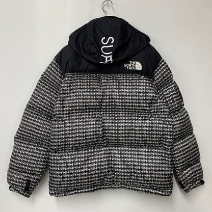 【中古品】【メンズ】 Supreme シュプリーム × THE NORTH FACE ザ・ノースフェイス STUDDED NUPTSE JACKET ND42100I スタッズ ヌプシ ジャケット ダウン 149-260614-as-24-izu サイズ：M カラー：ブラック 万代Net店