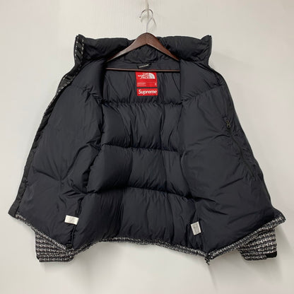 【中古品】【メンズ】 Supreme シュプリーム × THE NORTH FACE ザ・ノースフェイス STUDDED NUPTSE JACKET ND42100I スタッズ ヌプシ ジャケット ダウン 149-260614-as-24-izu サイズ：M カラー：ブラック 万代Net店