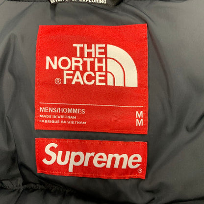 【中古品】【メンズ】 Supreme シュプリーム × THE NORTH FACE ザ・ノースフェイス STUDDED NUPTSE JACKET ND42100I スタッズ ヌプシ ジャケット ダウン 149-260614-as-24-izu サイズ：M カラー：ブラック 万代Net店