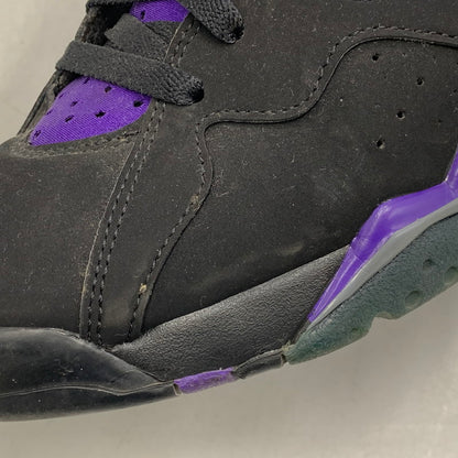 【中古品】【メンズ】 NIKE ナイキ 304775-053 AIR JORDAN 7 RAY ALLEN エア ジョーダン 7 レイアレン スニーカー 靴 160-260614-kh-04-izu サイズ：27 カラー：BLACK/FIELD PURPLE 万代Net店
