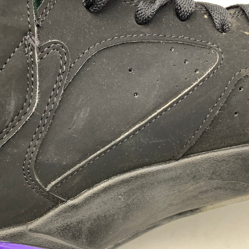 【中古品】【メンズ】 NIKE ナイキ 304775-053 AIR JORDAN 7 RAY ALLEN エア ジョーダン 7 レイアレン スニーカー 靴 160-260614-kh-04-izu サイズ：27 カラー：BLACK/FIELD PURPLE 万代Net店