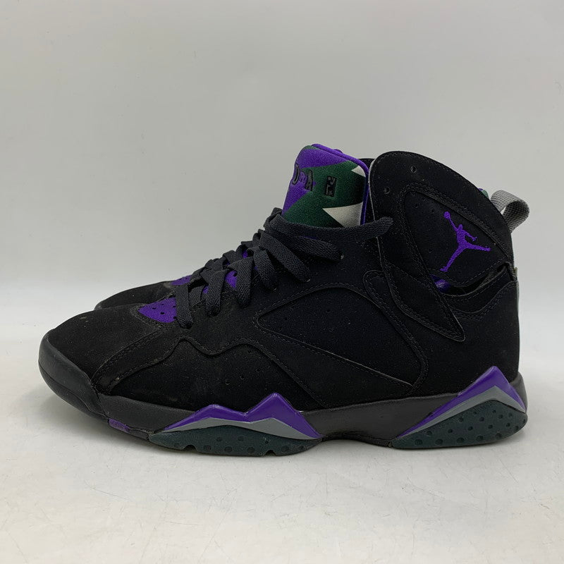 【中古品】【メンズ】 NIKE ナイキ 304775-053 AIR JORDAN 7 RAY ALLEN エア ジョーダン 7 レイアレン スニーカー 靴 160-260614-kh-04-izu サイズ：27 カラー：BLACK/FIELD PURPLE 万代Net店