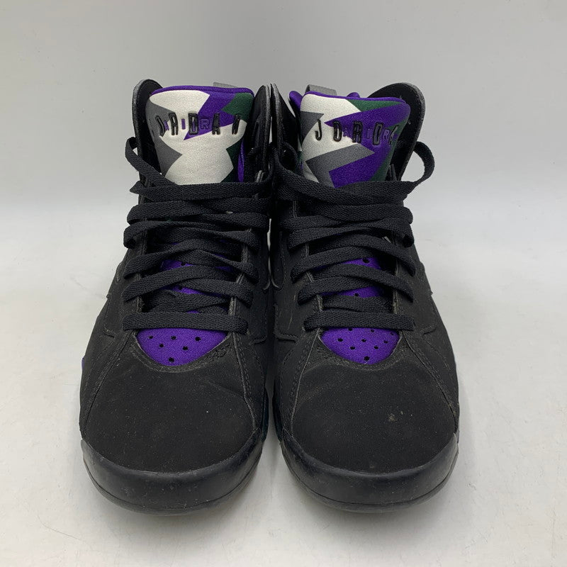 【中古品】【メンズ】 NIKE ナイキ 304775-053 AIR JORDAN 7 RAY ALLEN エア ジョーダン 7 レイアレン スニーカー 靴 160-260614-kh-04-izu サイズ：27 カラー：BLACK/FIELD PURPLE 万代Net店