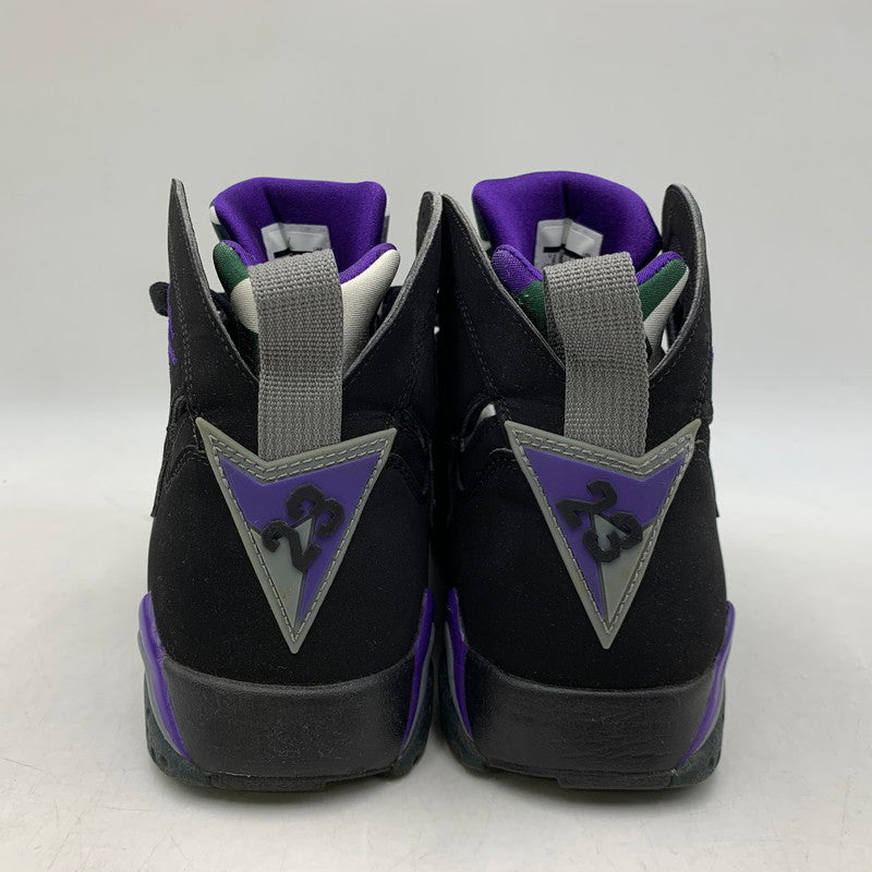 【中古品】【メンズ】 NIKE ナイキ 304775-053 AIR JORDAN 7 RAY ALLEN エア ジョーダン 7 レイアレン スニーカー 靴 160-260614-kh-04-izu サイズ：27 カラー：BLACK/FIELD PURPLE 万代Net店
