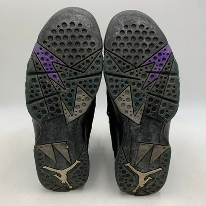 【中古品】【メンズ】 NIKE ナイキ 304775-053 AIR JORDAN 7 RAY ALLEN エア ジョーダン 7 レイアレン スニーカー 靴 160-260614-kh-04-izu サイズ：27 カラー：BLACK/FIELD PURPLE 万代Net店