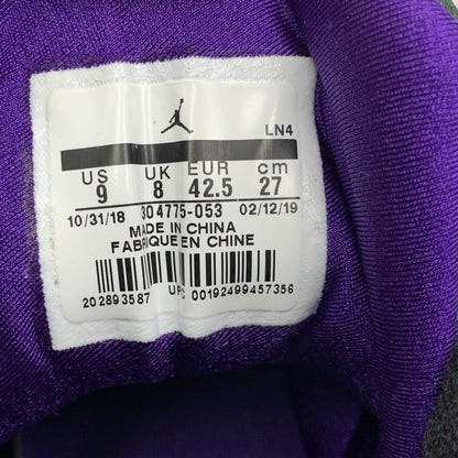 【中古品】【メンズ】 NIKE ナイキ 304775-053 AIR JORDAN 7 RAY ALLEN エア ジョーダン 7 レイアレン スニーカー 靴 160-260614-kh-04-izu サイズ：27 カラー：BLACK/FIELD PURPLE 万代Net店