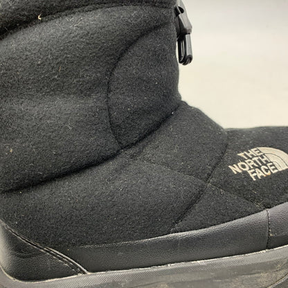 【中古品】【レディース】 THE NORTH FACE ザ・ノースフェイス NUPTSE BOOTIE WOOL NF51979 ヌプシ ブーティー ウール ブーツ シューズ 靴 167-260628-as-01-izu サイズ：23cm カラー：ブラック 万代Net店