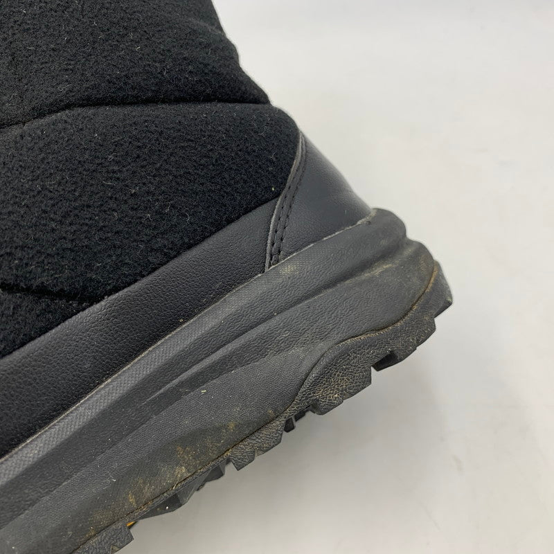 【中古品】【レディース】 THE NORTH FACE ザ・ノースフェイス NUPTSE BOOTIE WOOL NF51979 ヌプシ ブーティー ウール ブーツ シューズ 靴 167-260628-as-01-izu サイズ：23cm カラー：ブラック 万代Net店
