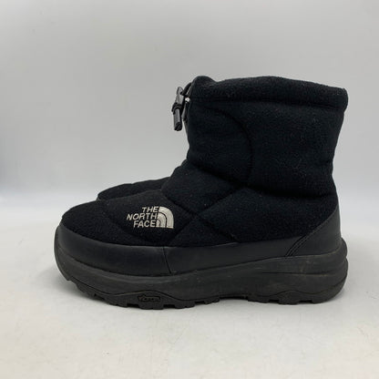 【中古品】【レディース】 THE NORTH FACE ザ・ノースフェイス NUPTSE BOOTIE WOOL NF51979 ヌプシ ブーティー ウール ブーツ シューズ 靴 167-260628-as-01-izu サイズ：23cm カラー：ブラック 万代Net店