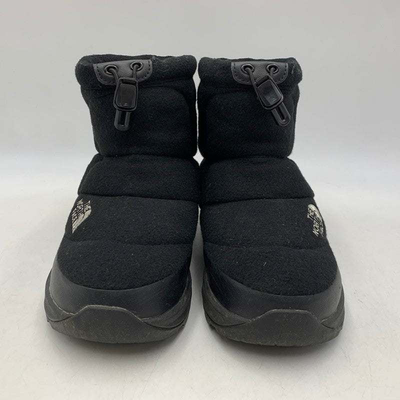 【中古品】【レディース】 THE NORTH FACE ザ・ノースフェイス NUPTSE BOOTIE WOOL NF51979 ヌプシ ブーティー ウール ブーツ シューズ 靴 167-260628-as-01-izu サイズ：23cm カラー：ブラック 万代Net店