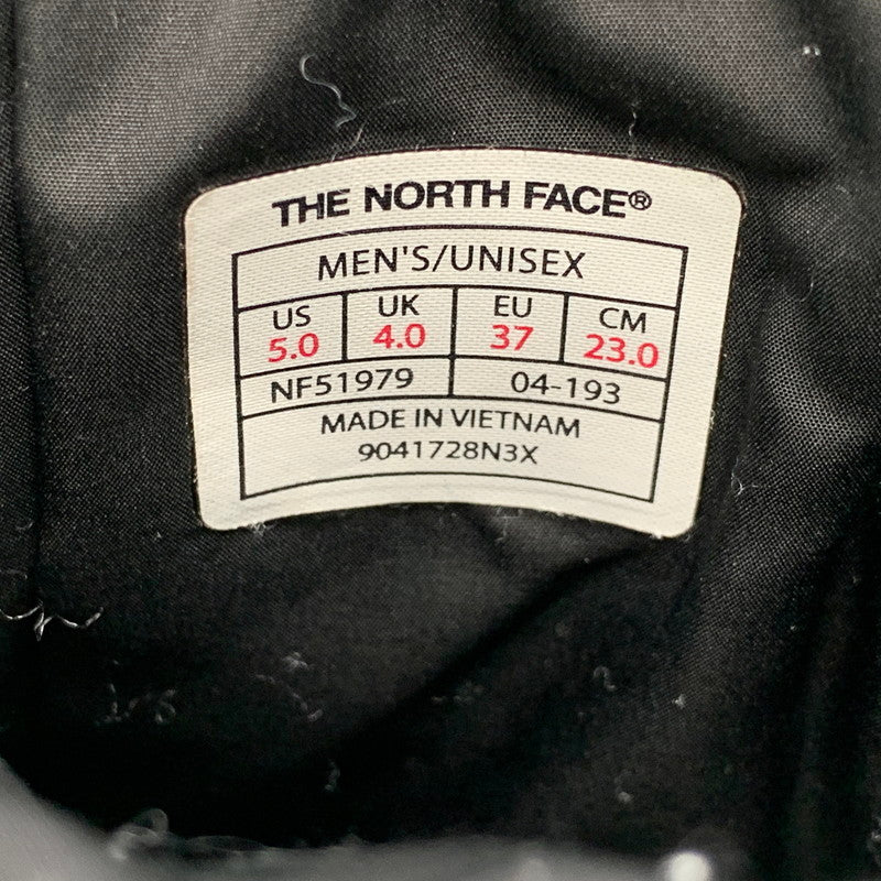 【中古品】【レディース】 THE NORTH FACE ザ・ノースフェイス NUPTSE BOOTIE WOOL NF51979 ヌプシ ブーティー ウール ブーツ シューズ 靴 167-260628-as-01-izu サイズ：23cm カラー：ブラック 万代Net店