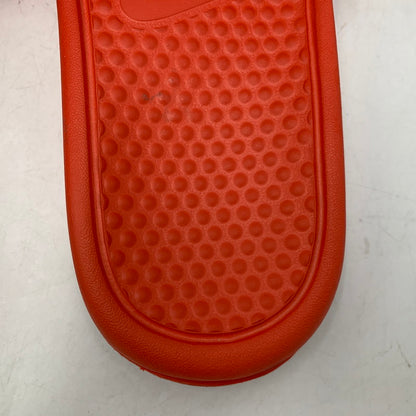 【中古品】【メンズ】 NIKE ナイキ × STUSSY ステューシー BENASSI CW2787-600 ベナッシ サンダル シューズ 靴 160-260628-as-05-izu サイズ：28cm カラー：HABANERO RED/WHITE 万代Net店