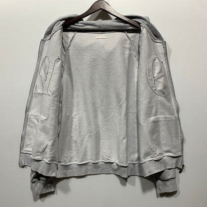 【中古品】【メンズ】 ILLIGO イリゴ 24AWOUT09 129 LOGO PATCH HOODED ロゴ パッチ フーデッド パーカー トップス 141-260627-kh-09-izu サイズ：M カラー：グレー 万代Net店