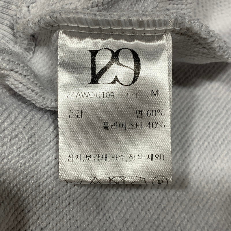 【中古品】【メンズ】 ILLIGO イリゴ 24AWOUT09 129 LOGO PATCH HOODED ロゴ パッチ フーデッド パーカー トップス 141-260627-kh-09-izu サイズ：M カラー：グレー 万代Net店