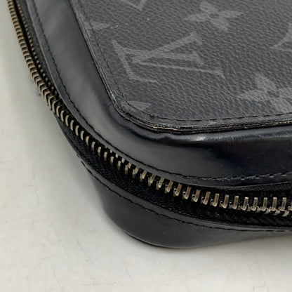 【中古品】【メンズ/レディース】 LOUIS VUITTON ルイ・ヴィトン M61698 CA3197 モノグラムエクリプス ジッピー XL ラウンドファスナー オーガナイザー 179-260614-kh-10-izu カラー：ブラック 万代Net店