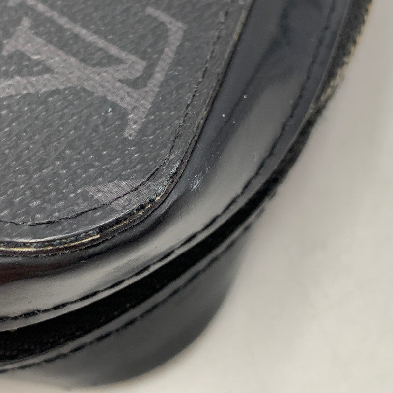 【中古品】【メンズ/レディース】 LOUIS VUITTON ルイ・ヴィトン M61698 CA3197 モノグラムエクリプス ジッピー XL ラウンドファスナー オーガナイザー 179-260614-kh-10-izu カラー：ブラック 万代Net店