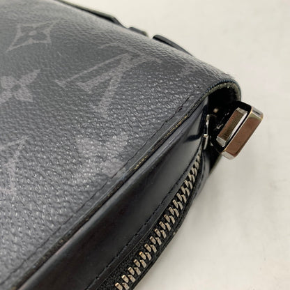 【中古品】【メンズ/レディース】 LOUIS VUITTON ルイ・ヴィトン M61698 CA3197 モノグラムエクリプス ジッピー XL ラウンドファスナー オーガナイザー 179-260614-kh-10-izu カラー：ブラック 万代Net店
