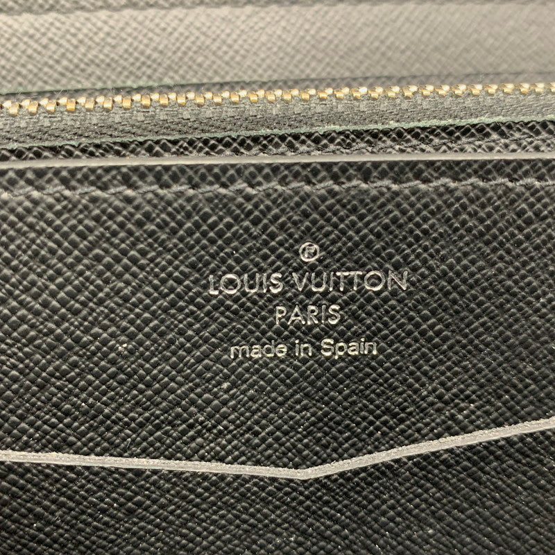 【中古品】【メンズ/レディース】 LOUIS VUITTON ルイ・ヴィトン M61698 CA3197 モノグラムエクリプス ジッピー XL ラウンドファスナー オーガナイザー 179-260614-kh-10-izu カラー：ブラック 万代Net店