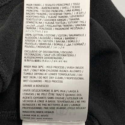 【中古美品】【メンズ】 Supreme シュプリーム × MM6 MAISON MARGIELA エムエム6 メゾン マルジェラ SPLIT S/S TEE スプリット ショートスリーブ Tシャツ 半袖 149-260614-as-25-izu サイズ：L カラー：ブラック 万代Net店