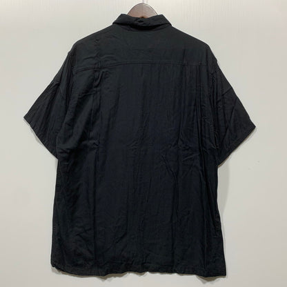 【中古品】【メンズ】 STYLE EYES SUGAR CANE スタイルアイズ シュガーケーン SE32854 DIAMOND STITCH OPENCOLLAR SHIRT ダイヤモンド ステッチ オープンカラー シャツ 145-260627-kh-04-izu サイズ：L カラー：ブラック 万代Net店