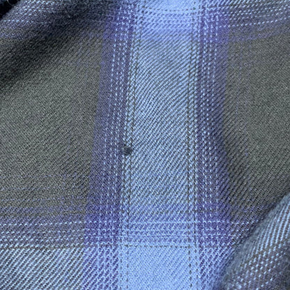 【中古品】【メンズ】 BLUCO ブルコ OL-108CO-019 SS OMBRE CHECK WORK SHIRTS ショートスリーブ オンブレ チェック ワーク シャツ トップス 145-260627-kh-08-izu サイズ：XL カラー：ブルー×ブラック 万代Net店