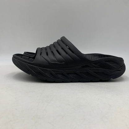 【中古品】【メンズ】 HOKAONEONE ホカオネオネ リカバリースライド サンダル シューズ 靴 165-260628-as-06-izu サイズ：8 カラー：ブラック 万代Net店