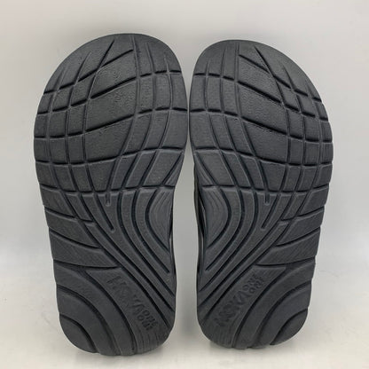 【中古品】【メンズ】 HOKAONEONE ホカオネオネ リカバリースライド サンダル シューズ 靴 165-260628-as-06-izu サイズ：8 カラー：ブラック 万代Net店