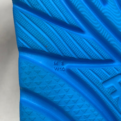 【中古品】【メンズ】 HOKAONEONE ホカオネオネ ORA RECOVERY FLIP オラ リカバリー フリップ 165-260628-as-04-izu サイズ：8 カラー：チャコール×ブルー 万代Net店