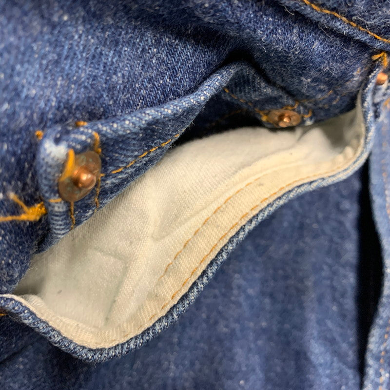 【中古品】【メンズ】 LEVI’S リーバイス 刻印532 SMALL-E 不均等V ケアタグ 黒カン 脇割 通常R 平行ステッチ 501 DENIM PANTS スモールE デニム パンツ ボトムス 157-260616-kh-10-izu サイズ：29×34 カラー：インディゴ 万代Net店