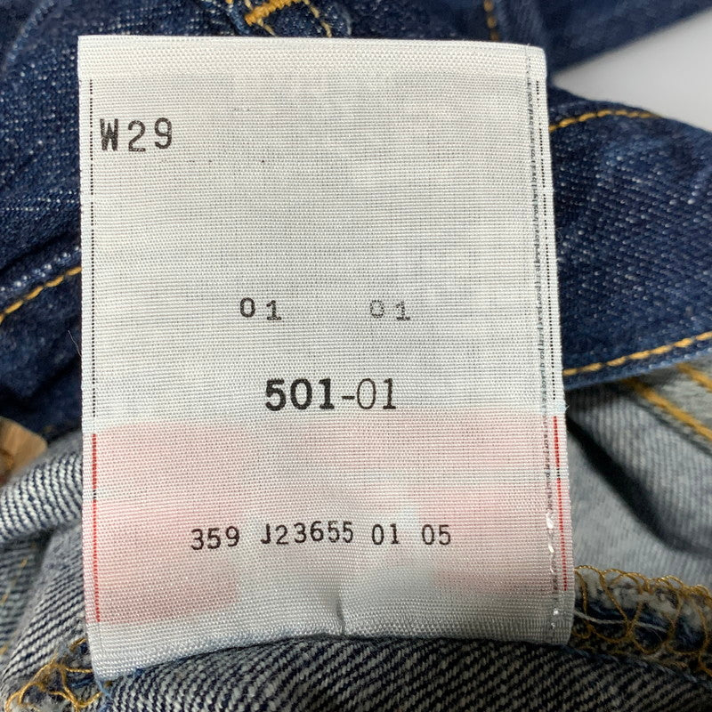 【中古品】【メンズ】 LEVI’S リーバイス 501-01 刻印359 フィリピン製 00S 501 DENIM SHORTS デニム ショーツ ボトムス 157-260627-kh-10-izu サイズ：29×15 カラー：インディゴ 万代Net店