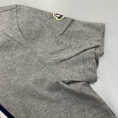 【中古品】【メンズ】 MONCLER モンクレール E20918048250 国内正規 MAGLIA T-SHIRT マグリア Tシャツ トップス 半袖 141-260615-cs-07-izu サイズ：L カラー：グレー 万代Net店