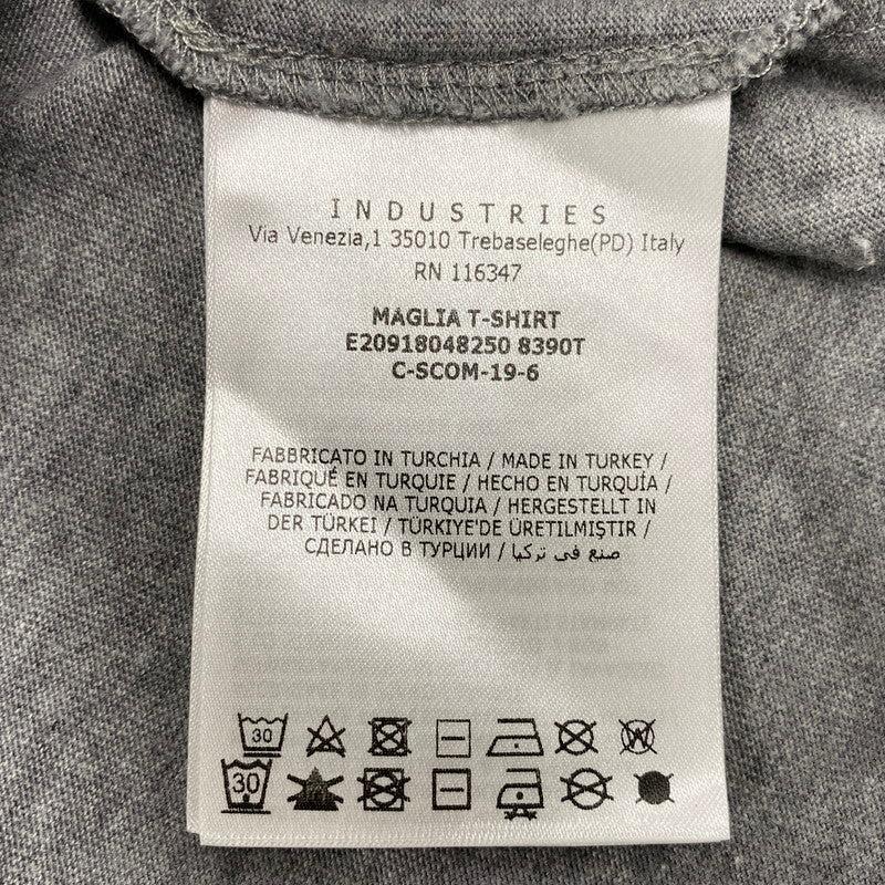 【中古品】【メンズ】 MONCLER モンクレール E20918048250 国内正規 MAGLIA T-SHIRT マグリア Tシャツ トップス 半袖 141-260615-cs-07-izu サイズ：L カラー：グレー 万代Net店