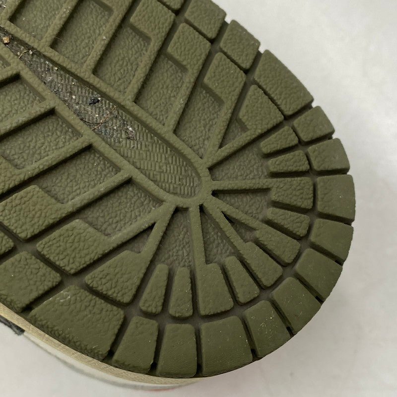 【中古品】【メンズ】 NIKE ナイキ × TRAVIS SCOTT トラヴィス・スコット AIR JORDAN 1 LOW OG SP DM7866-200 エアジョーダン 1 ロー OG SP スニーカー 靴 160-260616-as-07-izu サイズ：27cm カラー：MEDIUM OLIVE/BLACK-SAIL-MUSLIN 万代Net店