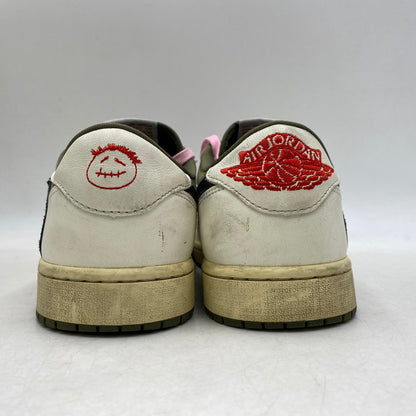 【中古品】【メンズ】 NIKE ナイキ × TRAVIS SCOTT トラヴィス・スコット AIR JORDAN 1 LOW OG SP DM7866-200 エアジョーダン 1 ロー OG SP スニーカー 靴 160-260616-as-07-izu サイズ：27cm カラー：MEDIUM OLIVE/BLACK-SAIL-MUSLIN 万代Net店