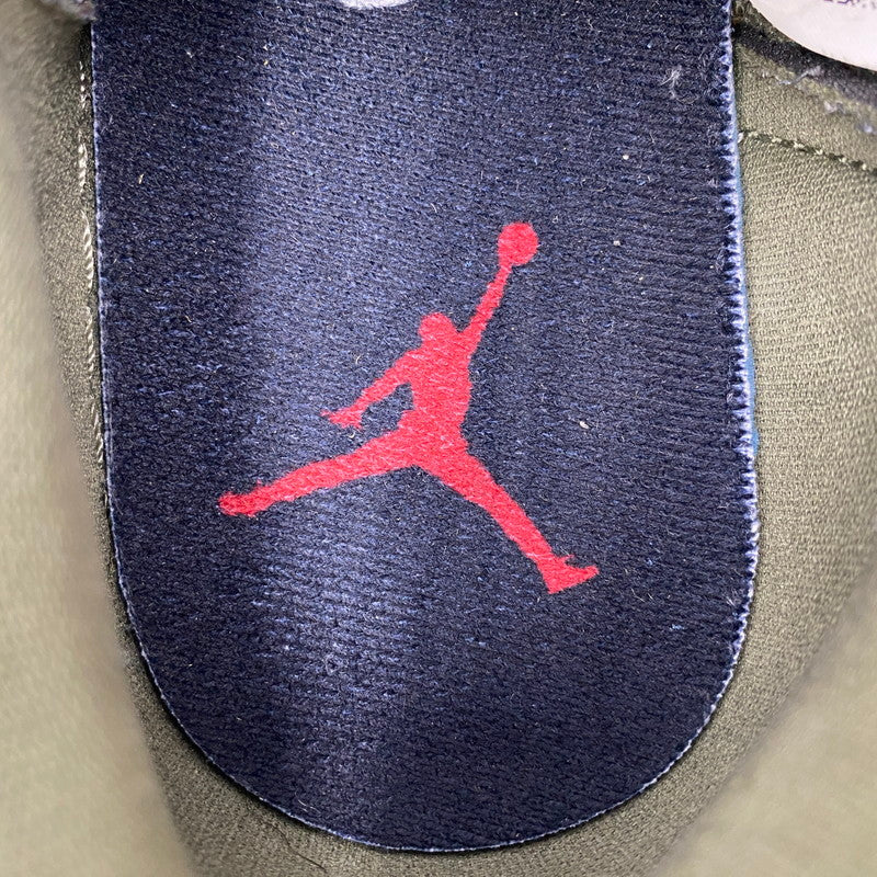 【中古品】【メンズ】 NIKE ナイキ × TRAVIS SCOTT トラヴィス・スコット AIR JORDAN 1 LOW OG SP DM7866-200 エアジョーダン 1 ロー OG SP スニーカー 靴 160-260616-as-07-izu サイズ：27cm カラー：MEDIUM OLIVE/BLACK-SAIL-MUSLIN 万代Net店