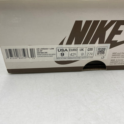 【中古品】【メンズ】 NIKE ナイキ × TRAVIS SCOTT トラヴィス・スコット AIR JORDAN 1 LOW OG SP DM7866-200 エアジョーダン 1 ロー OG SP スニーカー 靴 160-260616-as-07-izu サイズ：27cm カラー：MEDIUM OLIVE/BLACK-SAIL-MUSLIN 万代Net店