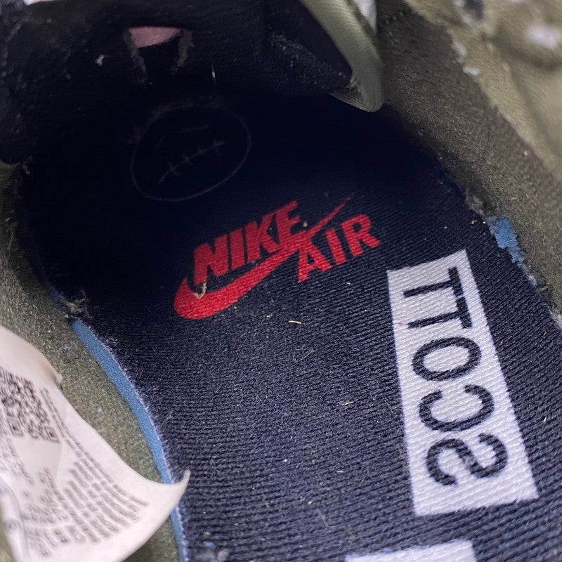 【中古品】【メンズ】 NIKE ナイキ × TRAVIS SCOTT トラヴィス・スコット AIR JORDAN 1 LOW OG SP DM7866-200 エアジョーダン 1 ロー OG SP スニーカー 靴 160-260616-as-07-izu サイズ：27cm カラー：MEDIUM OLIVE/BLACK-SAIL-MUSLIN 万代Net店