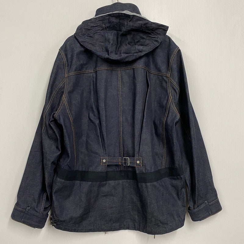 【中古品】【メンズ】 SACAI サカイ 22-02717M DENIM BLOUSON デニム ブルゾン アウター 140-260617-kh-05-izu サイズ：2 カラー：インディゴ 万代Net店