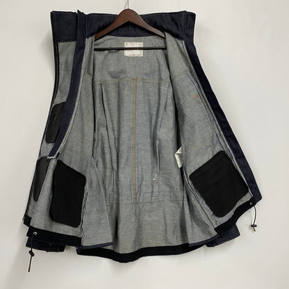 【中古品】【メンズ】 SACAI サカイ 22-02717M DENIM BLOUSON デニム ブルゾン アウター 140-260617-kh-05-izu サイズ：2 カラー：インディゴ 万代Net店