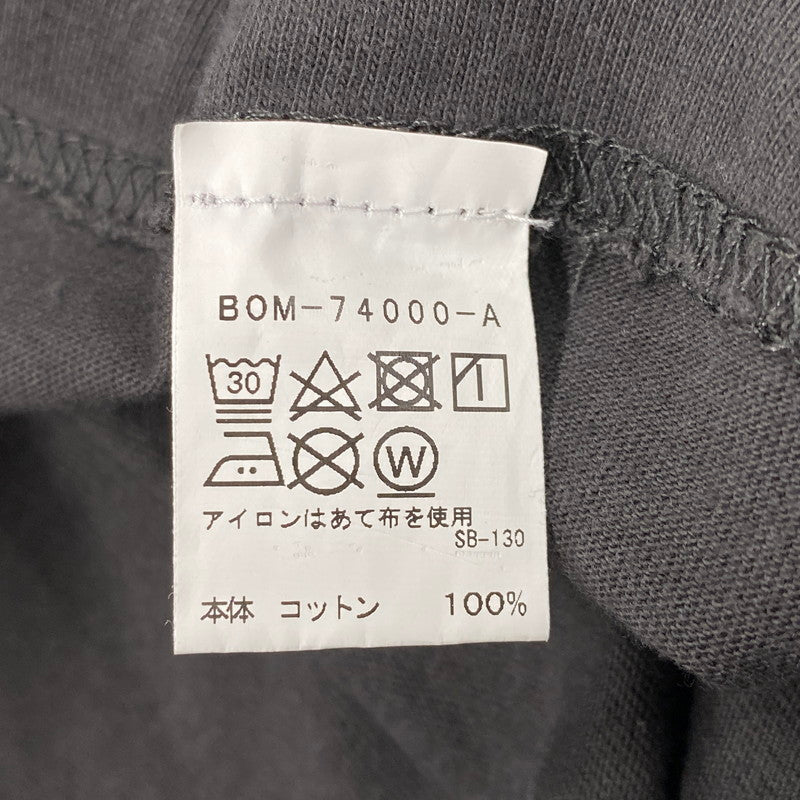 【中古品】【メンズ】 BIOTOP ビオトープ BOM-74000-A KATE MOSS BY DAVID SIMS PHOTO T-SHIRTS ケイトモス デヴィッドシムズ フォト Tシャツ トップス 140-260617-kh-04-izu サイズ：L カラー：チャコール系 万代Net店