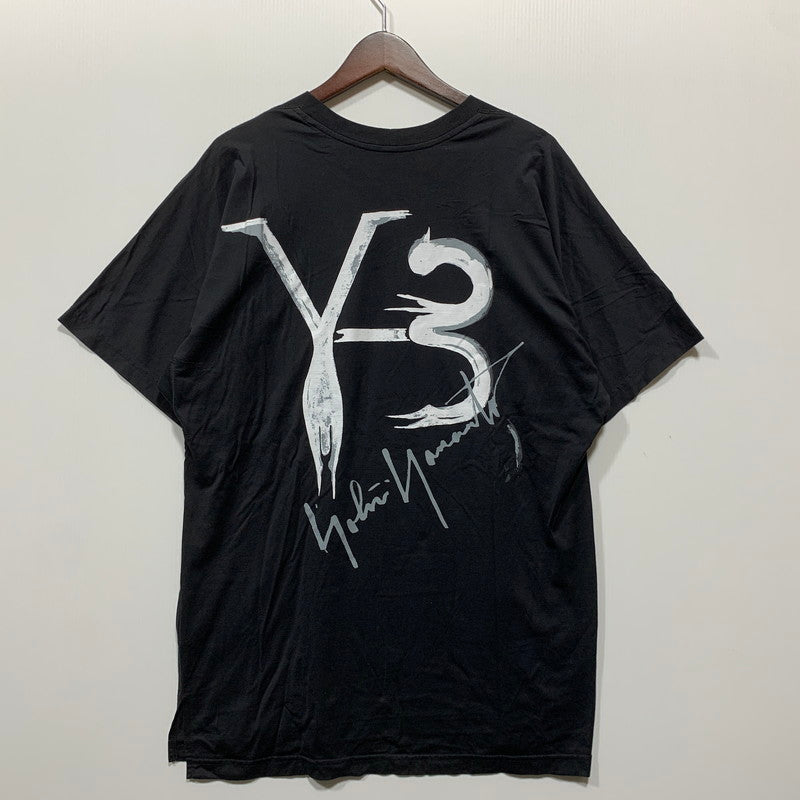 【中古品】【メンズ】 Y-3 ワイスリー BACK PRINT S/S TEE DP0669 バックプリント ショートスリーブ Tシャツ 半袖 トップス 140-260628-as-18-izu サイズ：XS カラー：ブラック 万代Net店