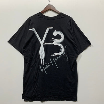 【中古品】【メンズ】 Y-3 ワイスリー BACK PRINT S/S TEE DP0669 バックプリント ショートスリーブ Tシャツ 半袖 トップス 140-260628-as-18-izu サイズ：XS カラー：ブラック 万代Net店