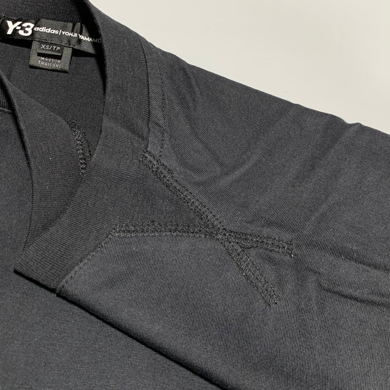 【中古品】【メンズ】 Y-3 ワイスリー BACK PRINT S/S TEE DP0669 バックプリント ショートスリーブ Tシャツ 半袖 トップス 140-260628-as-18-izu サイズ：XS カラー：ブラック 万代Net店
