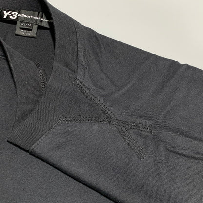 【中古品】【メンズ】 Y-3 ワイスリー BACK PRINT S/S TEE DP0669 バックプリント ショートスリーブ Tシャツ 半袖 トップス 140-260628-as-18-izu サイズ：XS カラー：ブラック 万代Net店