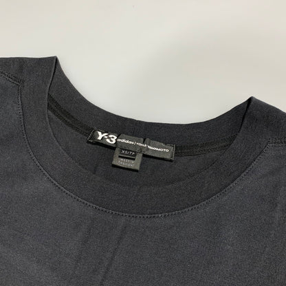 【中古品】【メンズ】 Y-3 ワイスリー BACK PRINT S/S TEE DP0669 バックプリント ショートスリーブ Tシャツ 半袖 トップス 140-260628-as-18-izu サイズ：XS カラー：ブラック 万代Net店