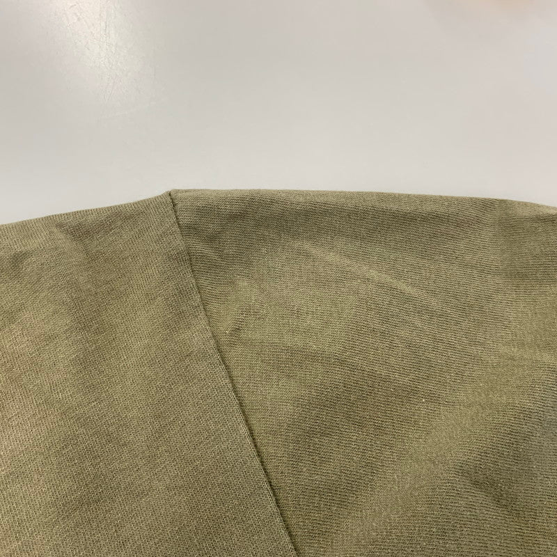 【中古品】【メンズ】 STUSSY ステューシー LOGO SS TEE ロゴ ショートスリーブ Tシャツ トップス 半袖 142-260730-cs-23-izu サイズ：S カラー：カーキ 万代Net店