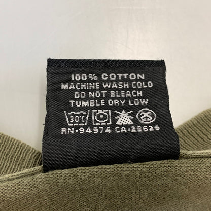 【中古品】【メンズ】 STUSSY ステューシー LOGO SS TEE ロゴ ショートスリーブ Tシャツ トップス 半袖 142-260730-cs-23-izu サイズ：S カラー：カーキ 万代Net店
