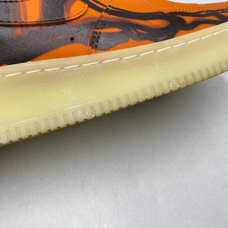 【中古品】【メンズ】 NIKE ナイキ AIR FORCE 1 '07 SKELETON QS CU8067-800 エア フォース 1 '07 スケルトン QS スニーカー シューズ 靴 160-260616-as-06-izu サイズ：28.5cm カラー：STARFISH/STARFISH-BLACK 万代Net店